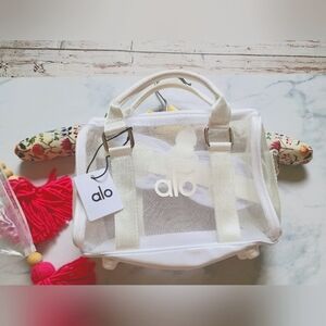 ALO Yoga White Mini Bag